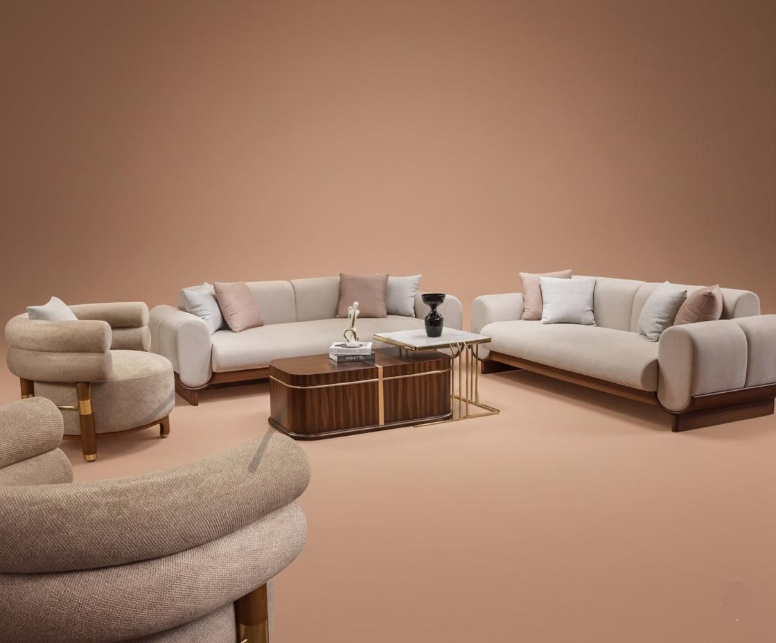 طقم غرفة معيشة كليوباترا