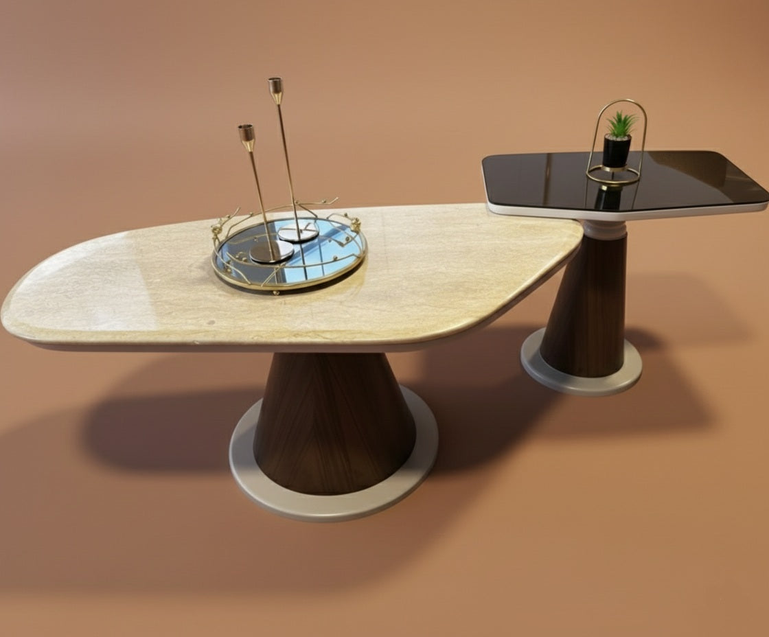The Zenith Nesting Duo coffee table