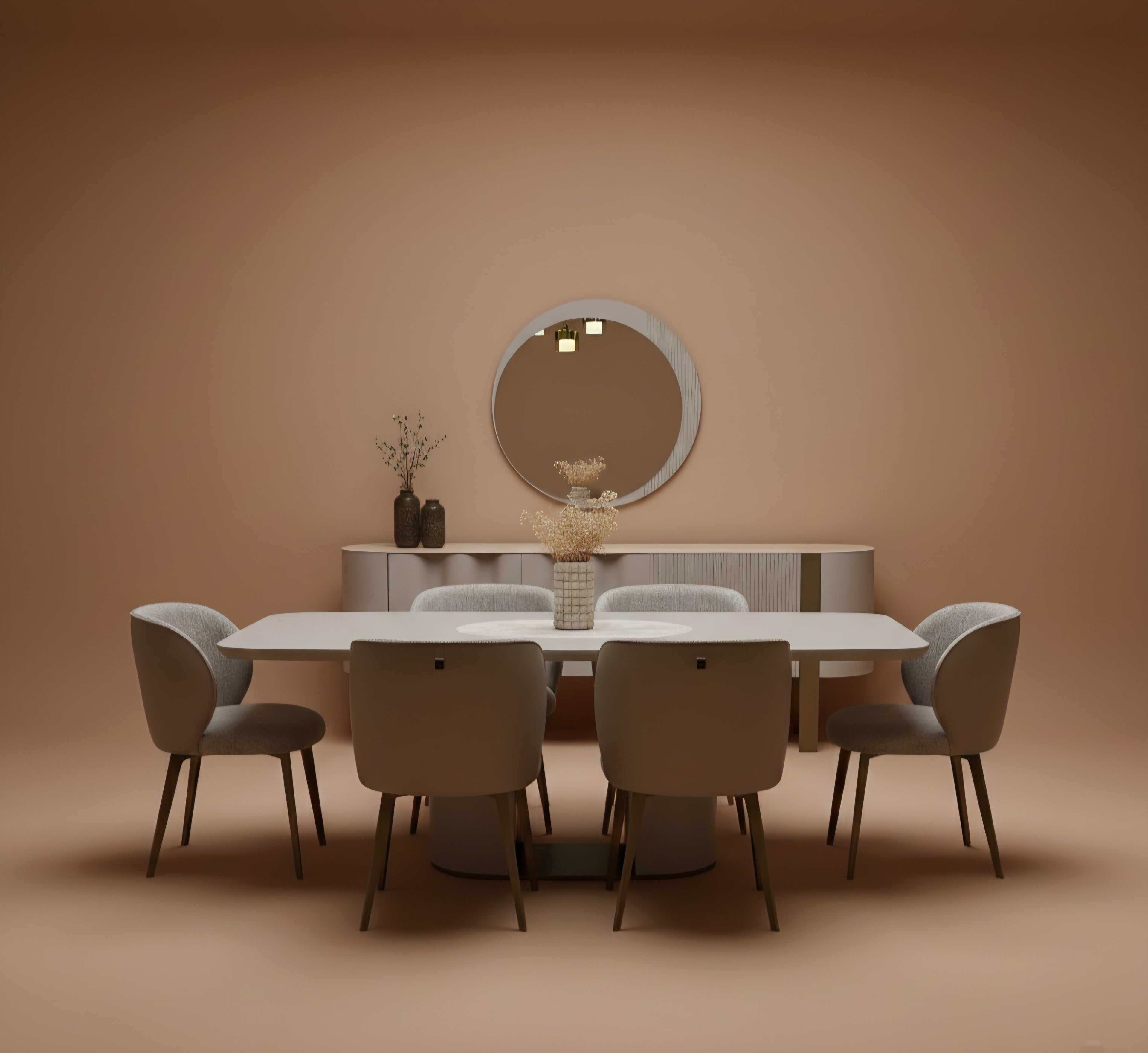 طاولة طعام لونا