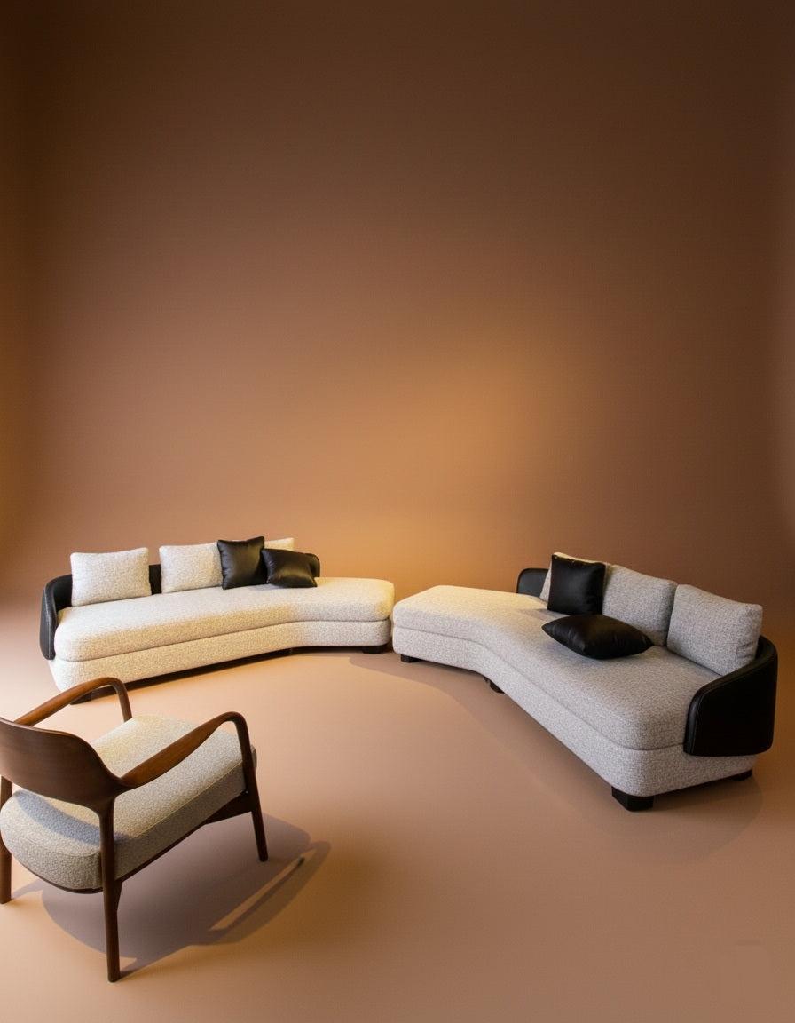 طقم غرفة معيشة من مجموعة لوفت