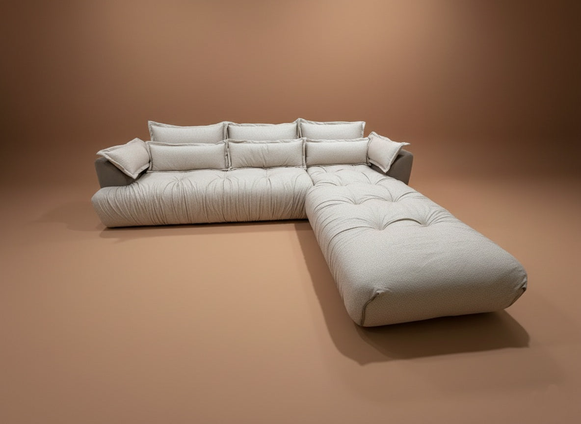 حلوى المارشميلو على شكل حرف L